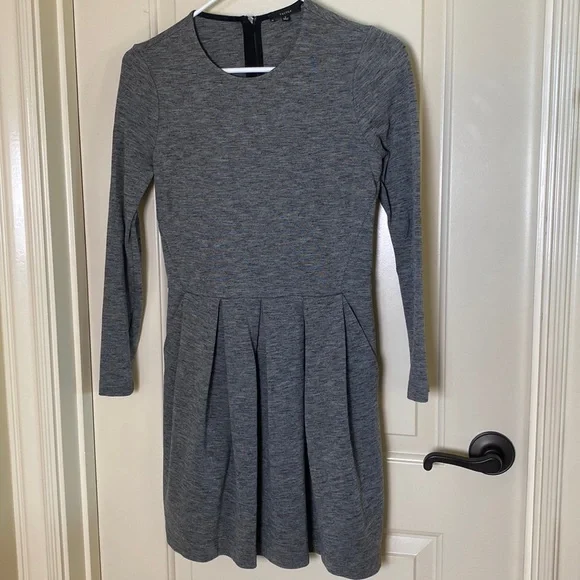 ARITZIA TALULA gray tartine Dress size 6 - Picture 3 of 12